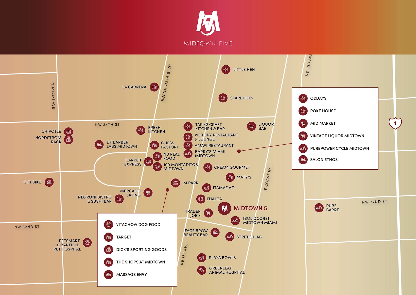 Neighborhood map Image