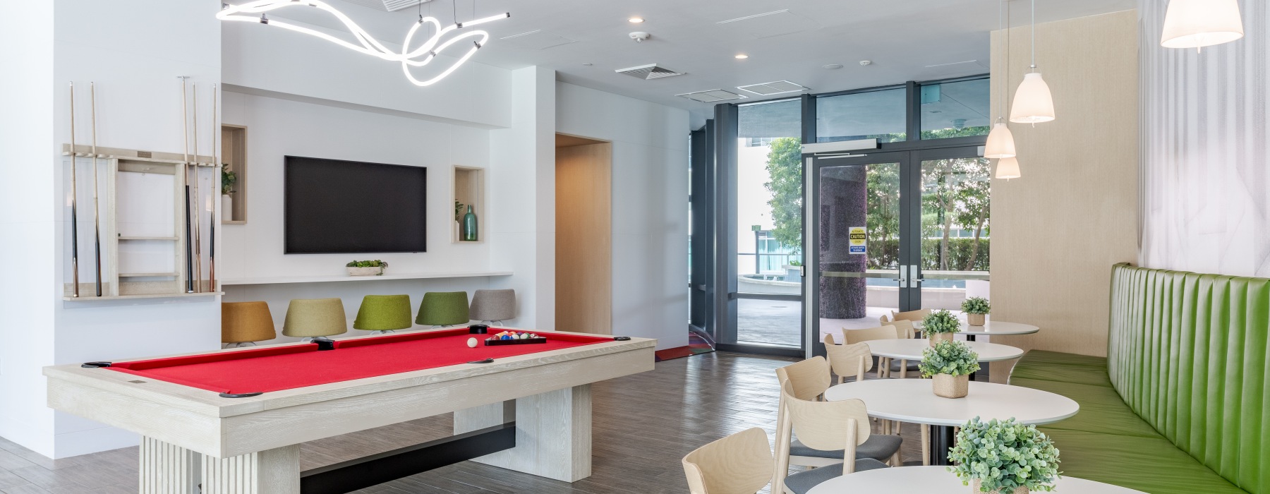Resident Clubhouse Lounge W/Gaming Tables