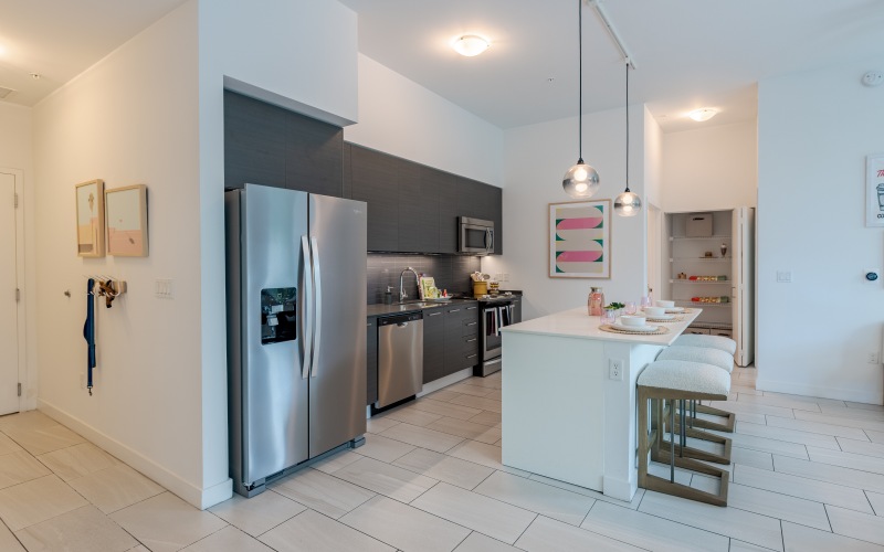 Spacious Floor Plans w/Dining-Sized Islands and Stainless Steel Kitchen Appliances